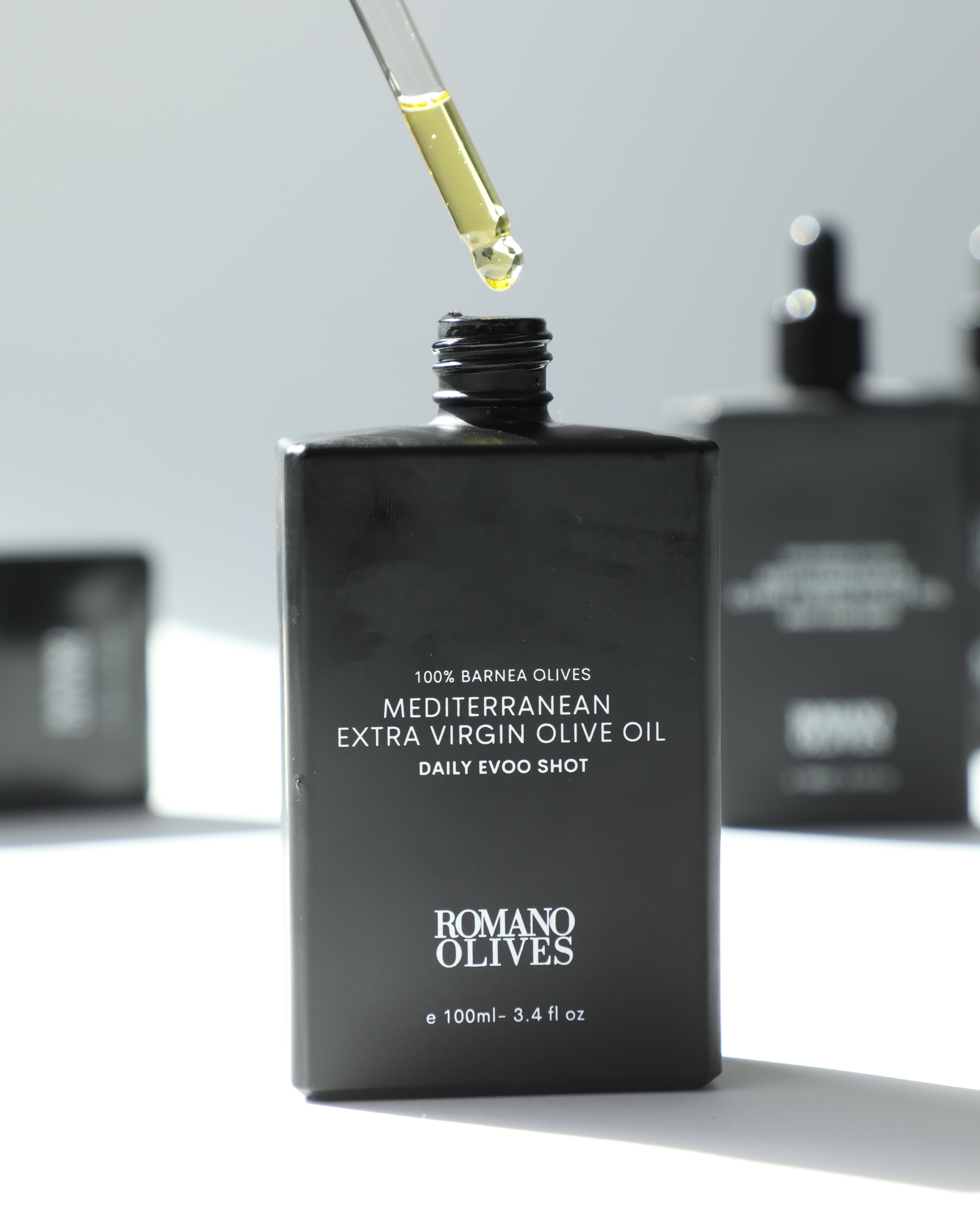 100% Barnea EVOO shot | שוט של זיתי ברנע